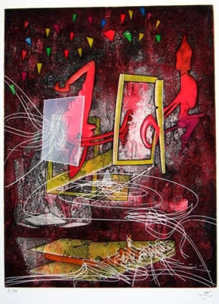 Engraving Matta - UNE SAISON EN ENFER (Carpeta)