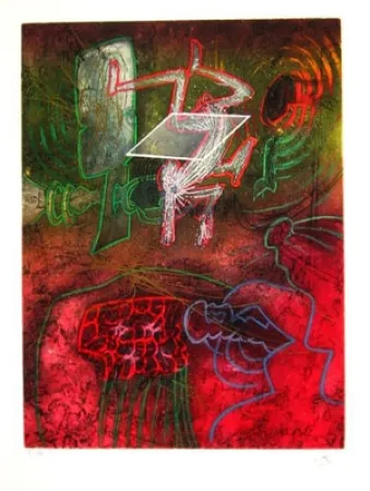 Engraving Matta - UNE SAISON EN ENFER (Carpeta)