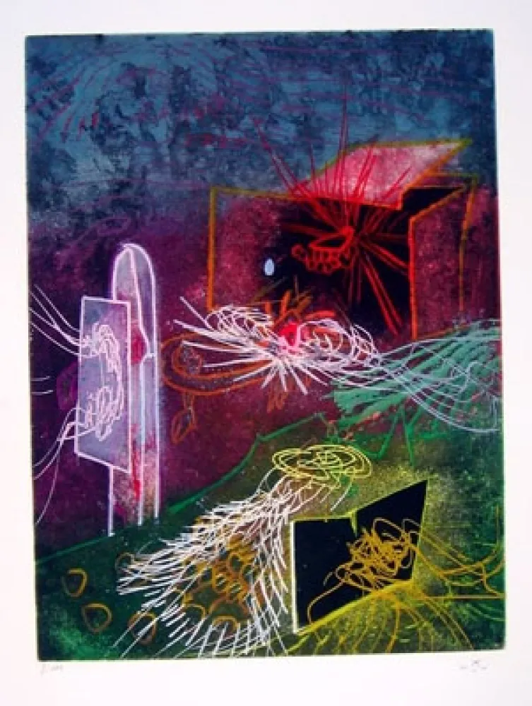 Engraving Matta - UNE SAISON EN ENFER (Carpeta)