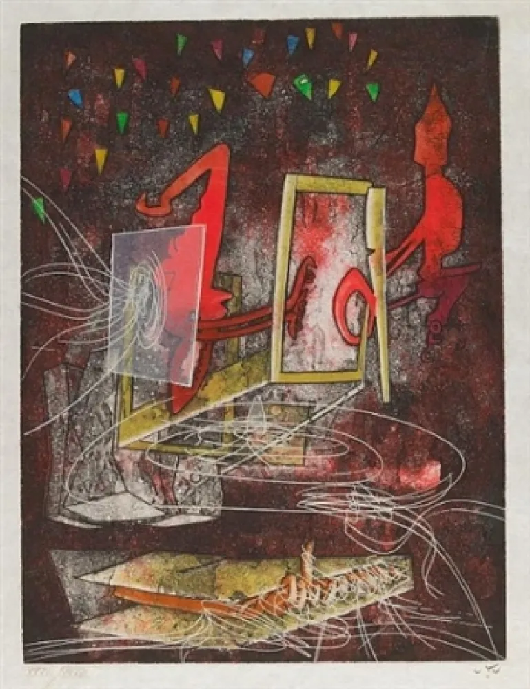 Etching And Aquatint Matta - Une saison en enfer, suite complète