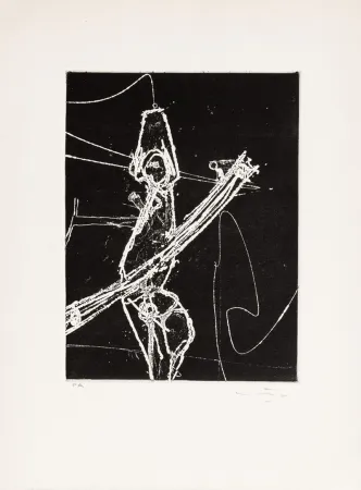 Etching And Aquatint Matta - Untitled