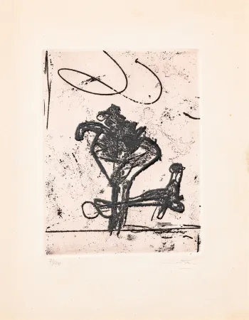 Etching And Aquatint Matta - Untitled