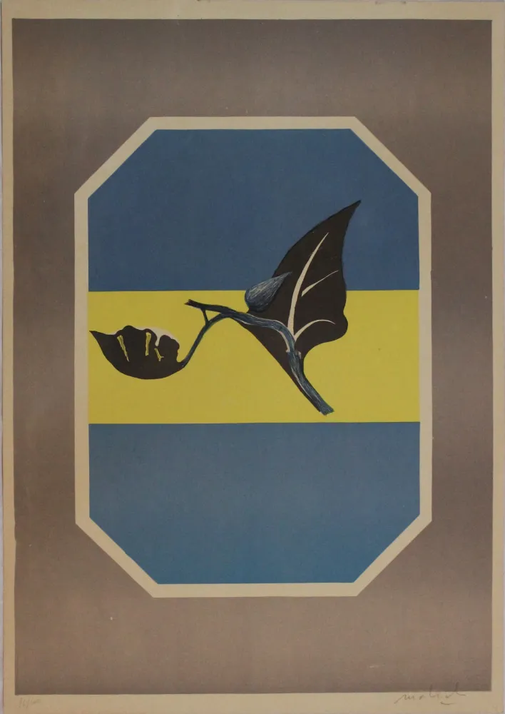 Lithograph Mattioli - Composizione in grigio