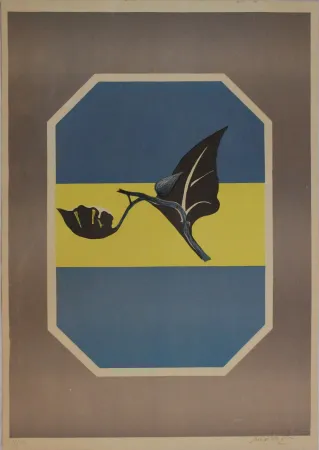 Lithograph Mattioli - Composizione in grigio