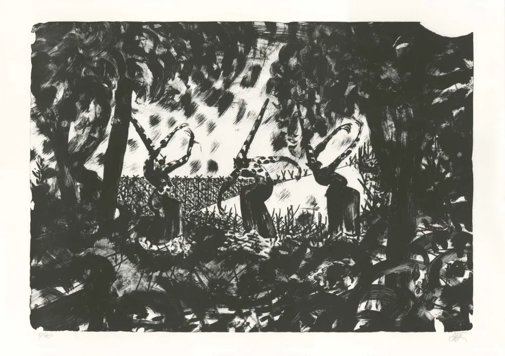 Lithograph Mattotti - Tiepolo - La Danse