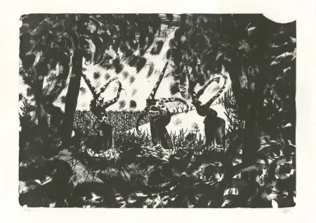 Lithograph Mattotti - Tiepolo - La Danse