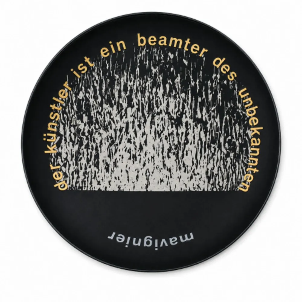 Multiple Mavignier - Der künstler ist ein beamter.....