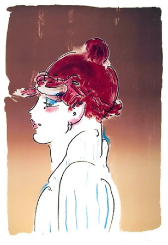 Lithograph Max - Girl From Ibiza