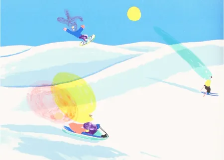 Lithograph Mcdonald  - Ski Getaway