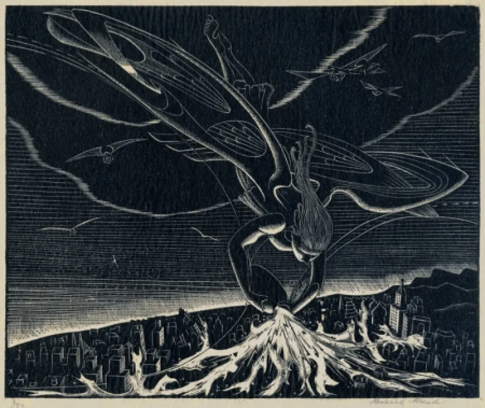 Etching Mead - The Seventh Angel (Revelations: XVI)