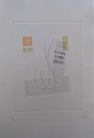 Etching And Aquatint Melotti - Senza titolo