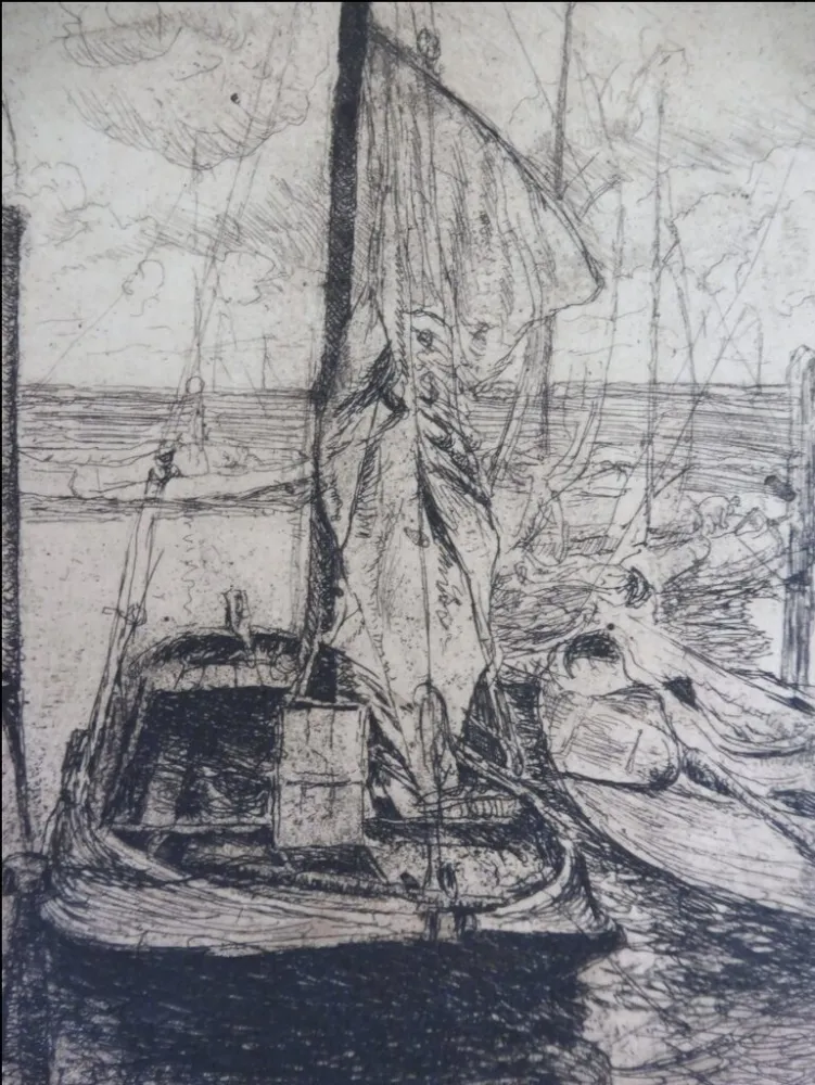 Engraving Mertens - Charles Mertens. Dix eaux-fortes