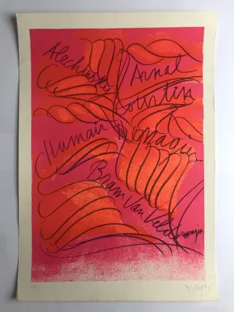 Lithograph Messagier - Alechinsky, Arnal, Courtin, Humair, Messagier, Bram Van Velde