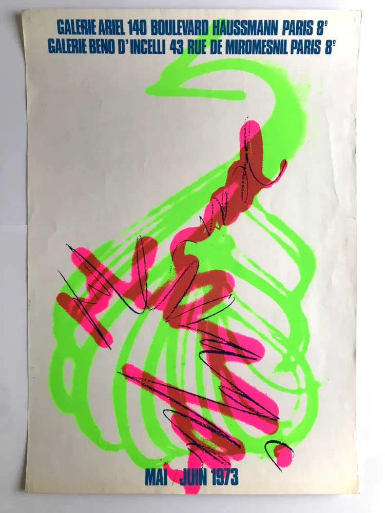 Screenprint Messagier - Alpers Putman 211