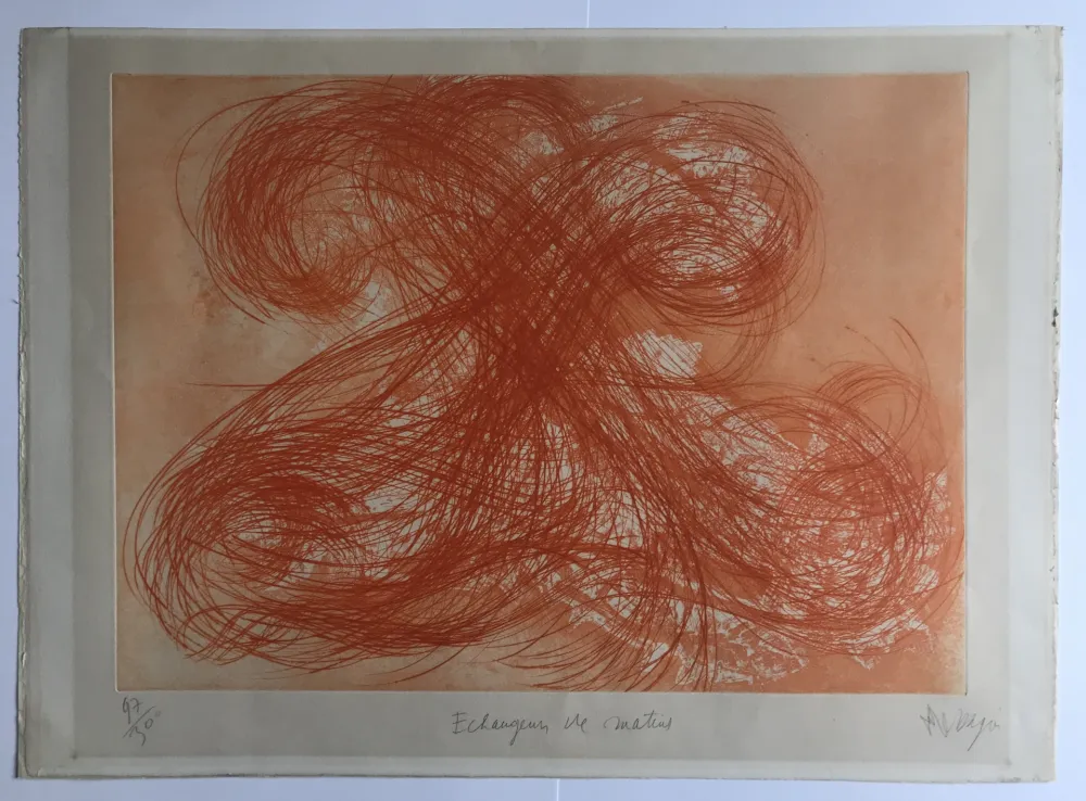 Engraving Messagier - Échangeurs de matins