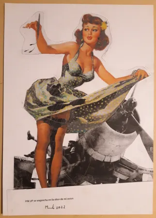 No Technical Metras - PIN UP se engancha en la helice de mi avión