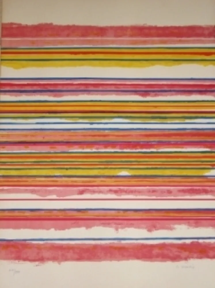 Lithograph Meurice - CNAC 1973