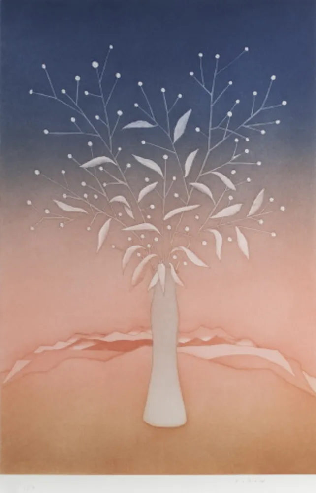Etching And Aquatint Meurice - Tennis tree