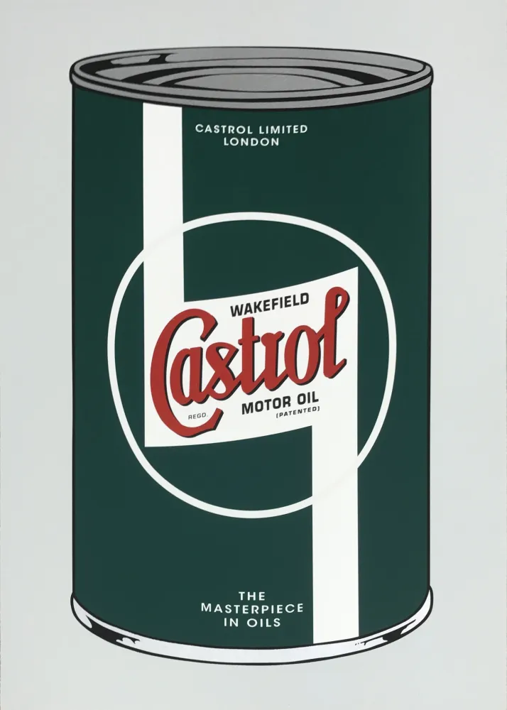 Screenprint Meyer  - Castrol Motor Oil