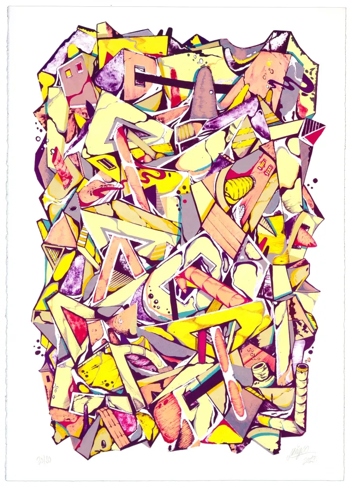 Lithograph Meyso - Sans titre