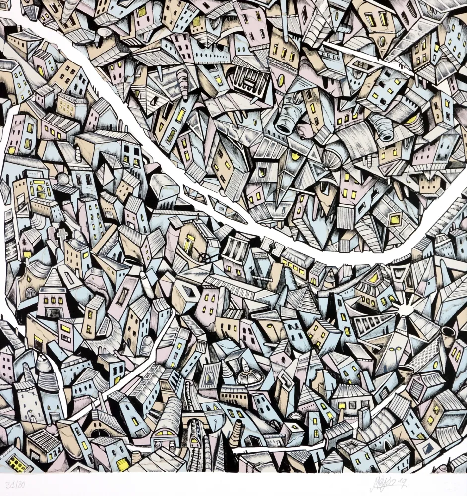 Lithograph Meyso - Sans titre