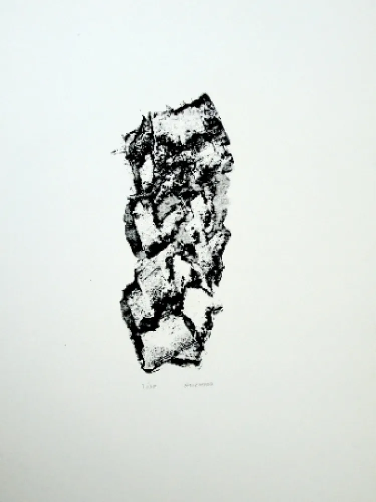 Lithograph Michaux - Composition 114