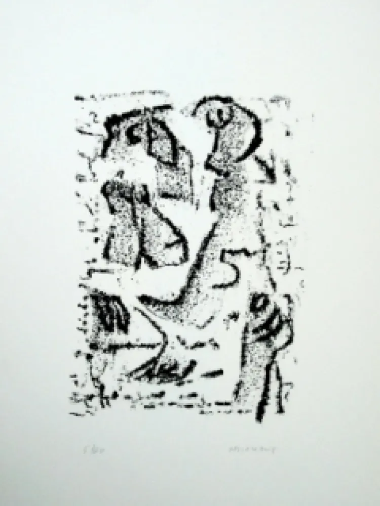 Intaglio Michaux - Composition 120