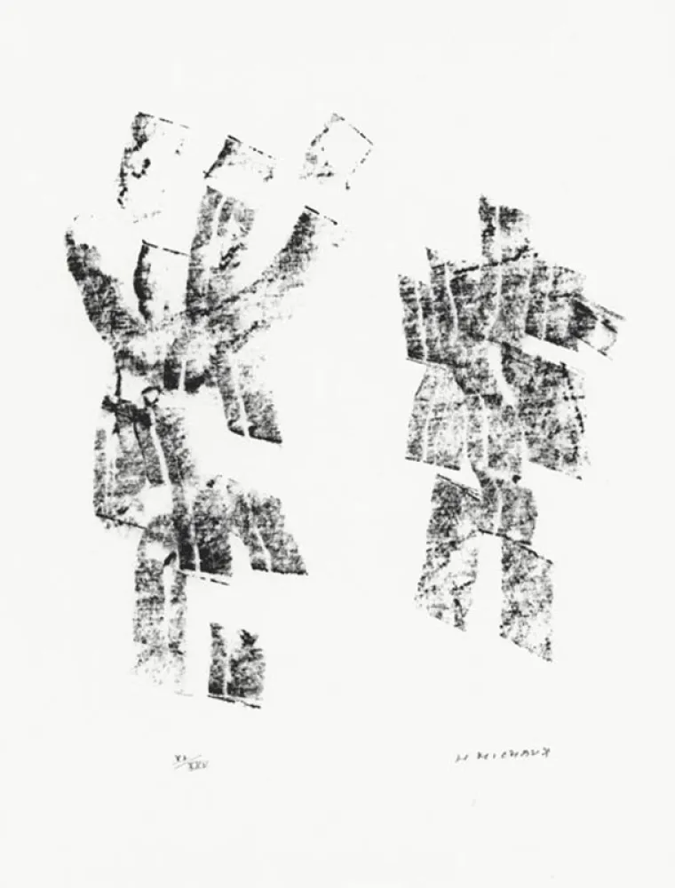 Illustrated Book Michaux - Décisive pliure du ciel