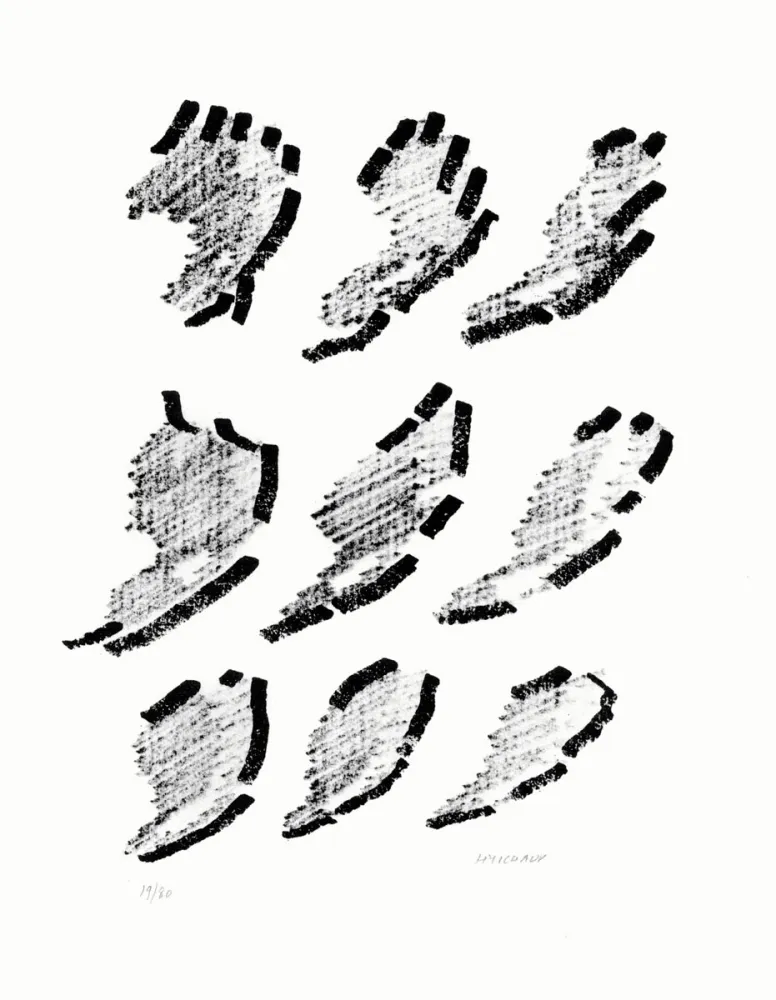 Lithograph Michaux - Par la voie des rythmes