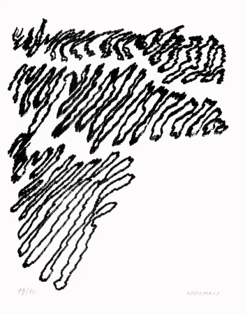 Lithograph Michaux - Par la voie des rythmes