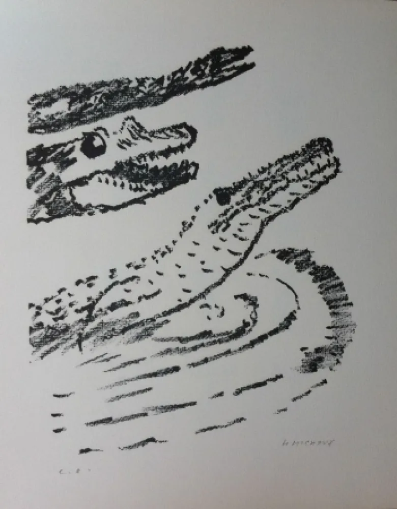 Lithograph Michaux - Par la voie des rythmes 153