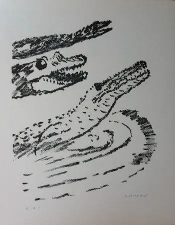 Lithograph Michaux - Par la voie des rythmes 153