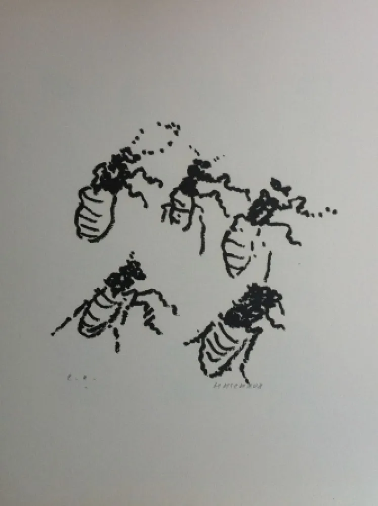 Lithograph Michaux - Par la voie des rythmes 161