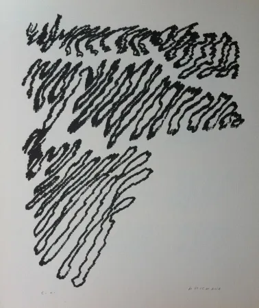 Lithograph Michaux - Par la voie des rythmes 163
