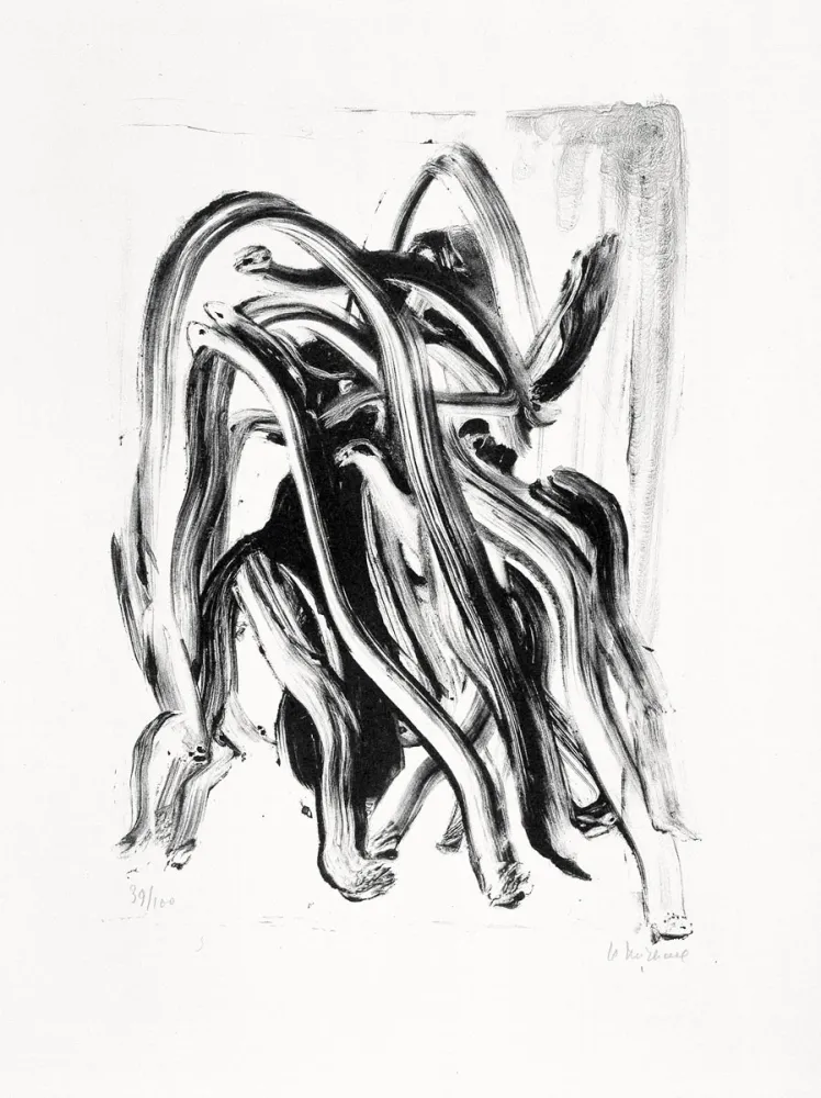 Lithograph Michaux - Pour Brunidor