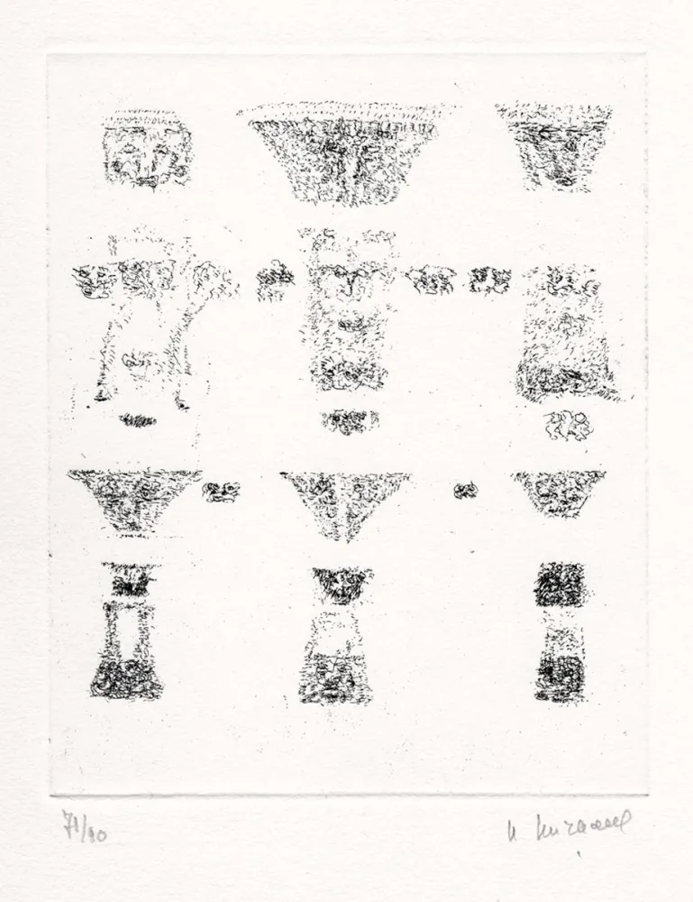 Illustrated Book Michaux - Vents et poussières