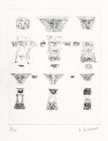 Illustrated Book Michaux - Vents et poussières