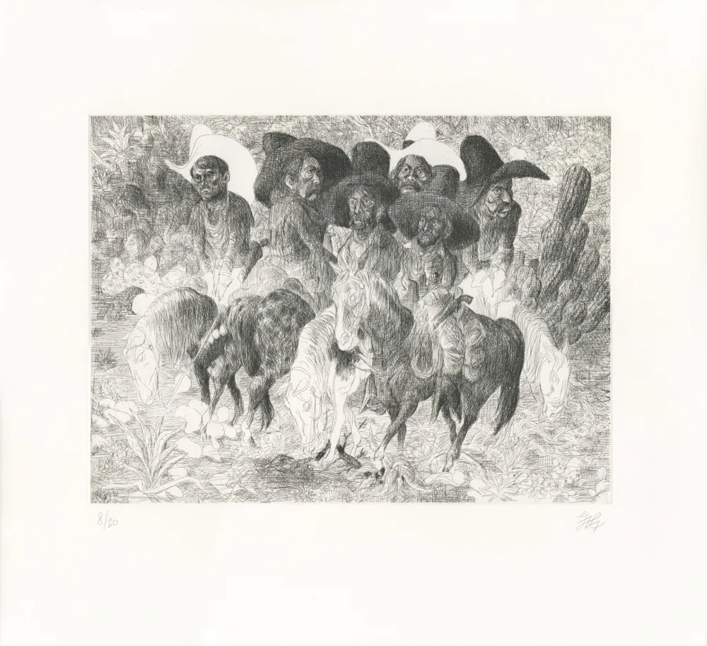 Engraving Micol - La Pandilla