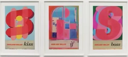 Screenprint Miller - 3 WISHES 4 EVER