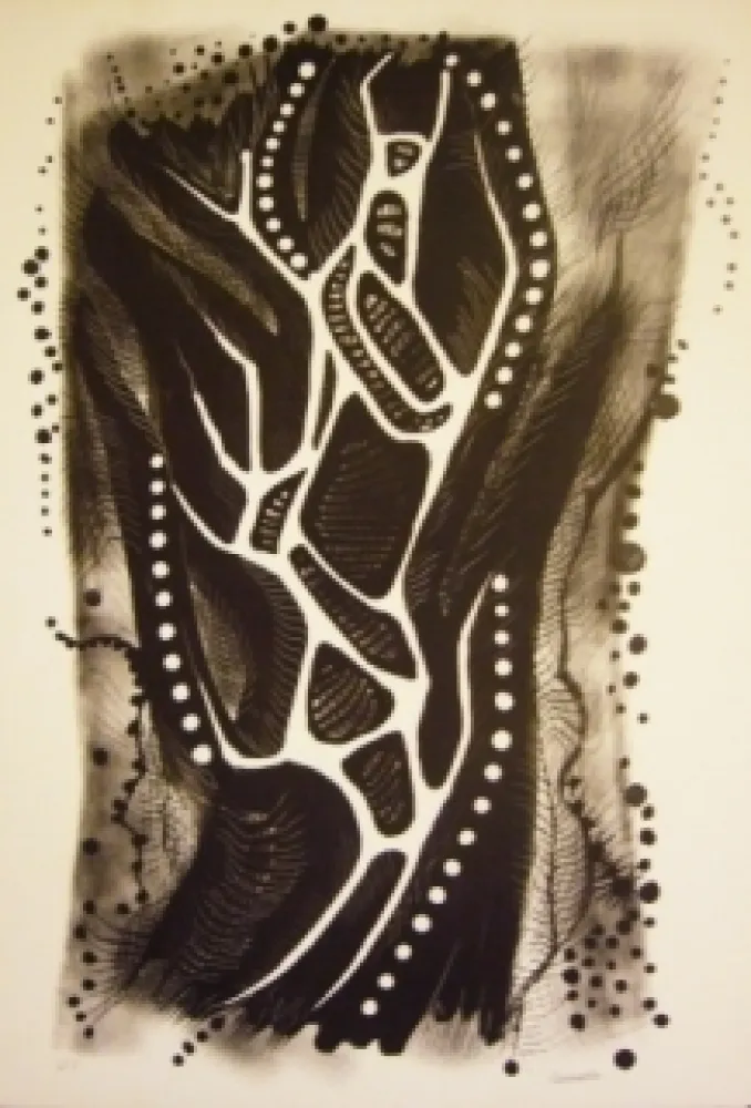 Lithograph Millet-Camella - Sans titre