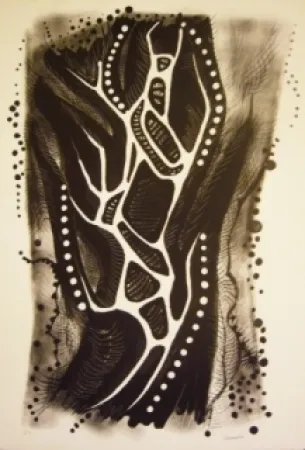 Lithograph Millet-Camella - Sans titre