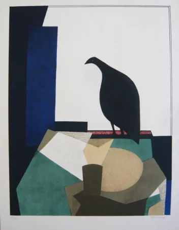 Lithograph Minaux - Amour