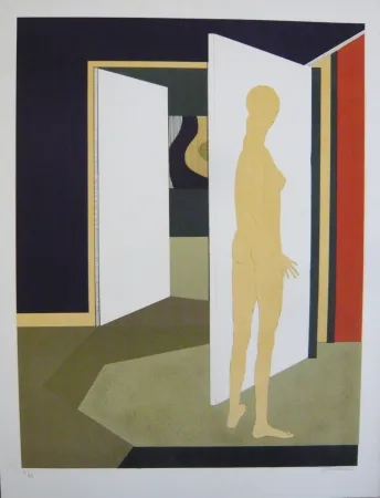 Lithograph Minaux - Vénus