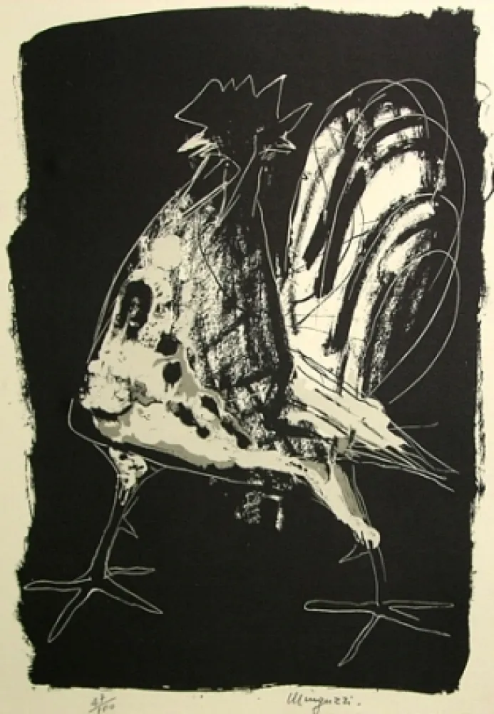 Illustrated Book Minguzzi - Luciano Minguzzi. Cinque litografie originali