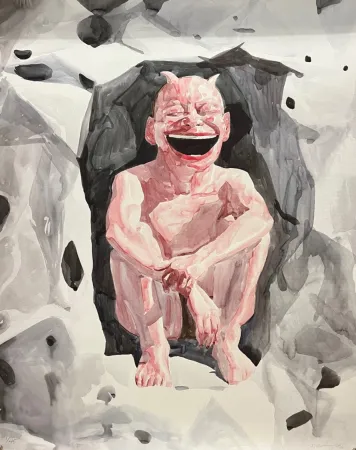 Lithograph Minjun - Smile-ISM , nº 26