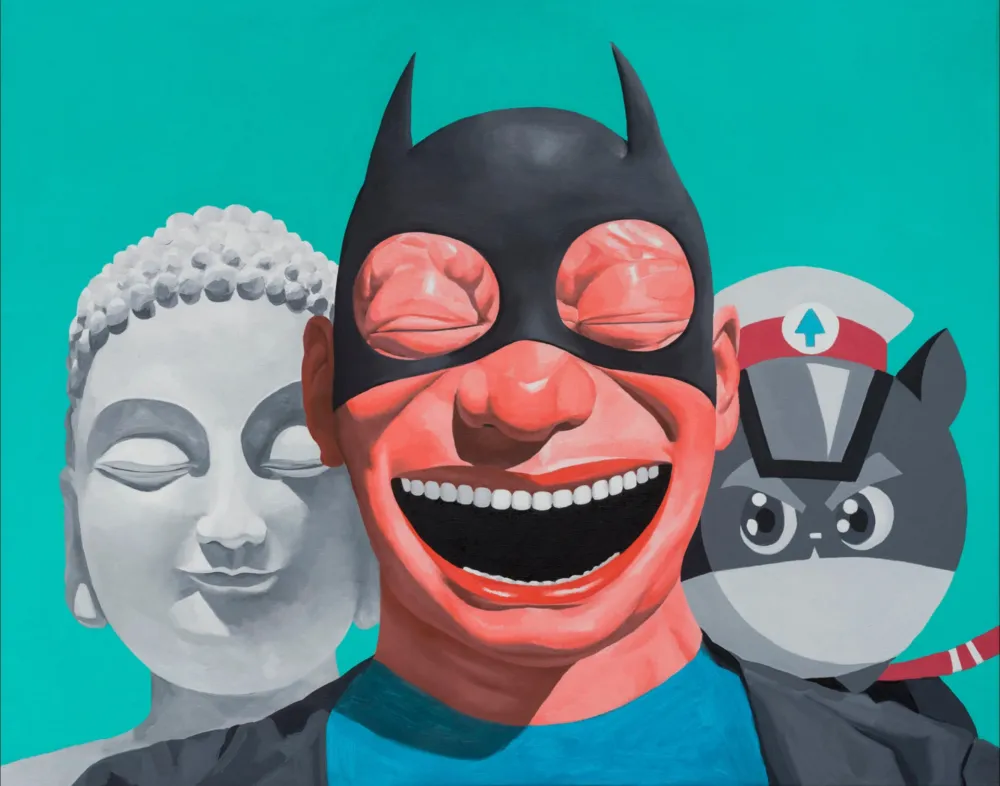 Screenprint Minjun - The Three Musketeers