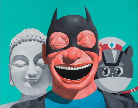 Screenprint Minjun - The Three Musketeers