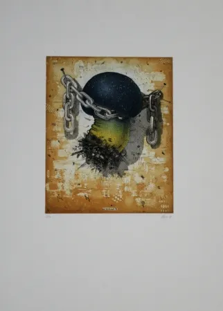 Etching And Aquatint Minuzzi - Der verdammte Pilz