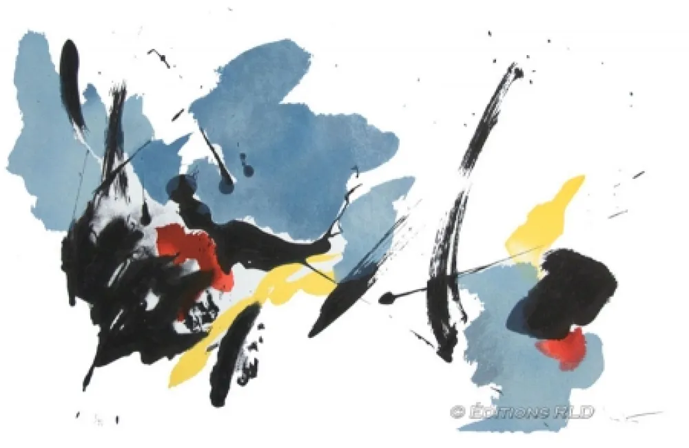 Lithograph Miotte - Émotion