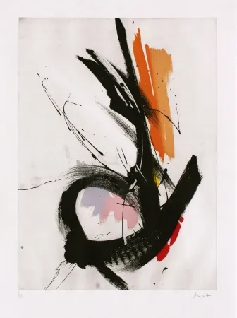 Etching And Aquatint Miotte - L'eclatment I